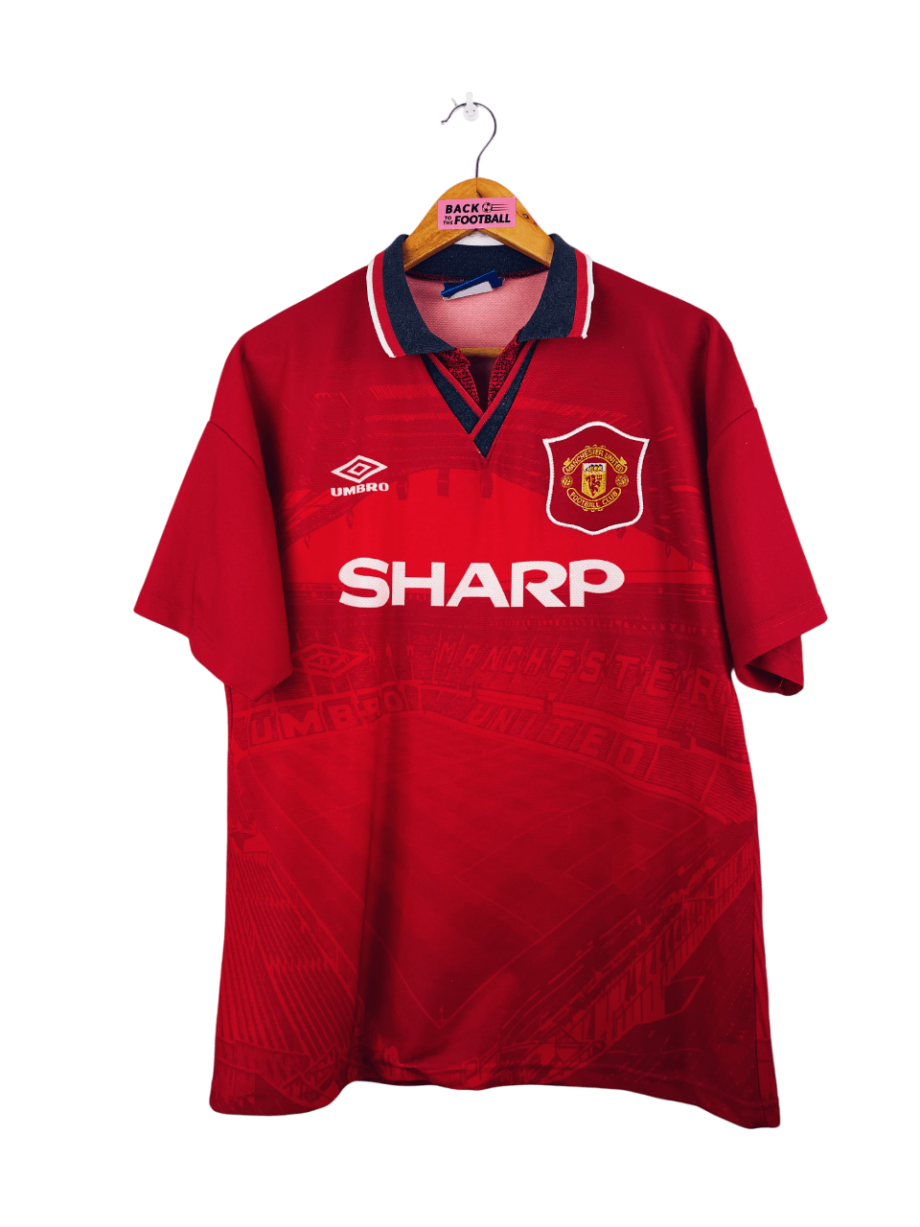 maillot vintage domicile Manchester United 1994/1996