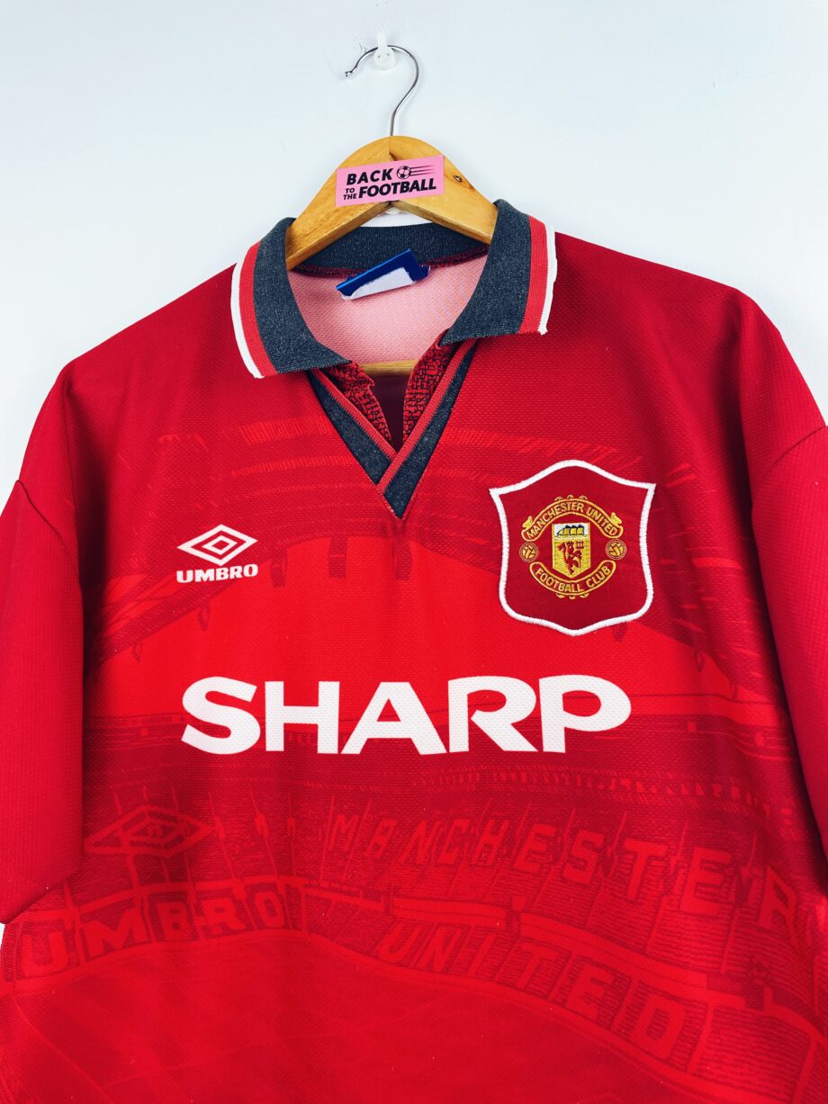 maillot vintage domicile Manchester United 1994/1996