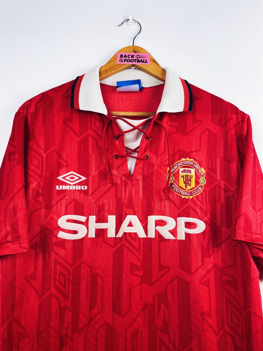 maillot vintage domicile Manchester United 1992/1994