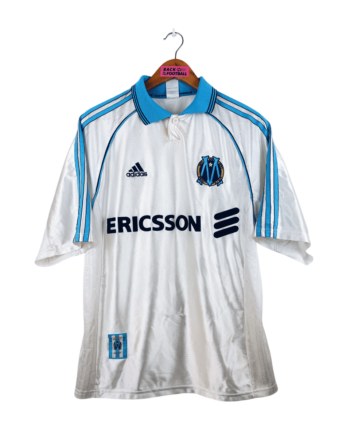 maillot vintage domicile de l'OM 1998/1999 centenaire