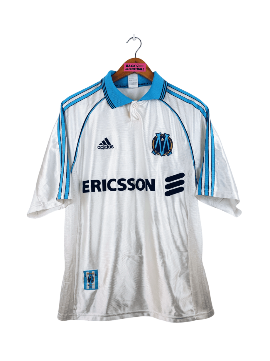 maillot vintage domicile de l'OM 1998/1999 centenaire