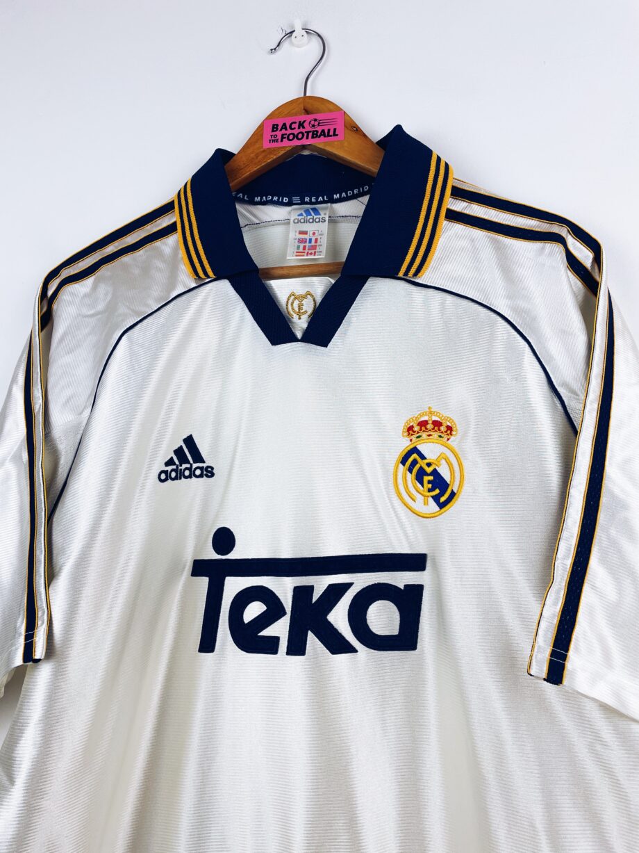 maillot vintage domicile Real Madrid 1998/2000