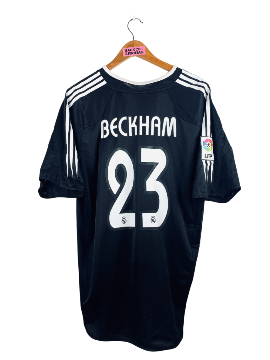 maillot vintage extérieur Real Madrid 2004/2005 floqué Beckham #23