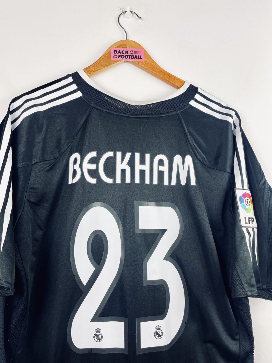 maillot vintage extérieur Real Madrid 2004/2005 floqué Beckham #23