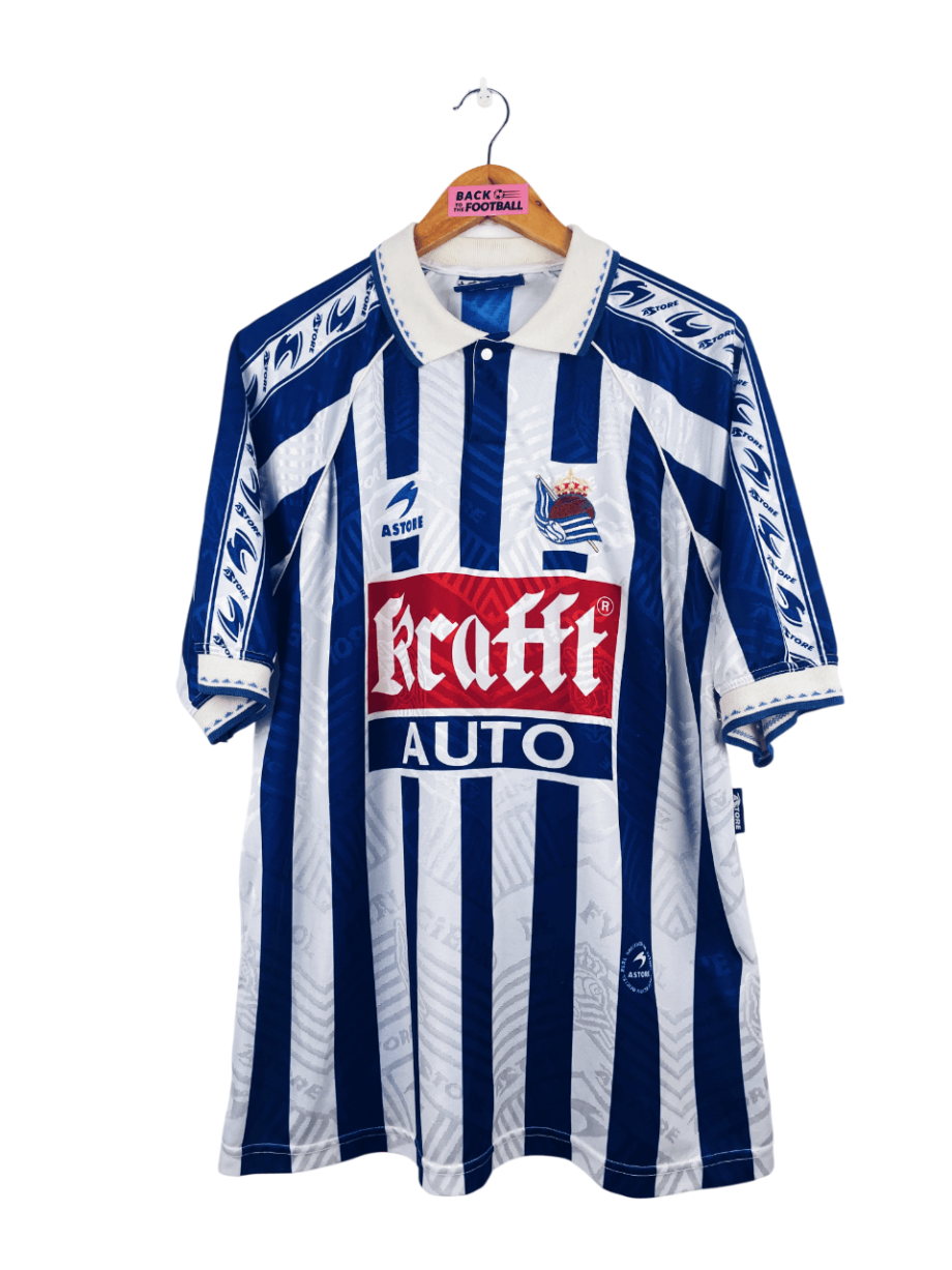 maillot vintage domicile Real Sociedad 1996/1998