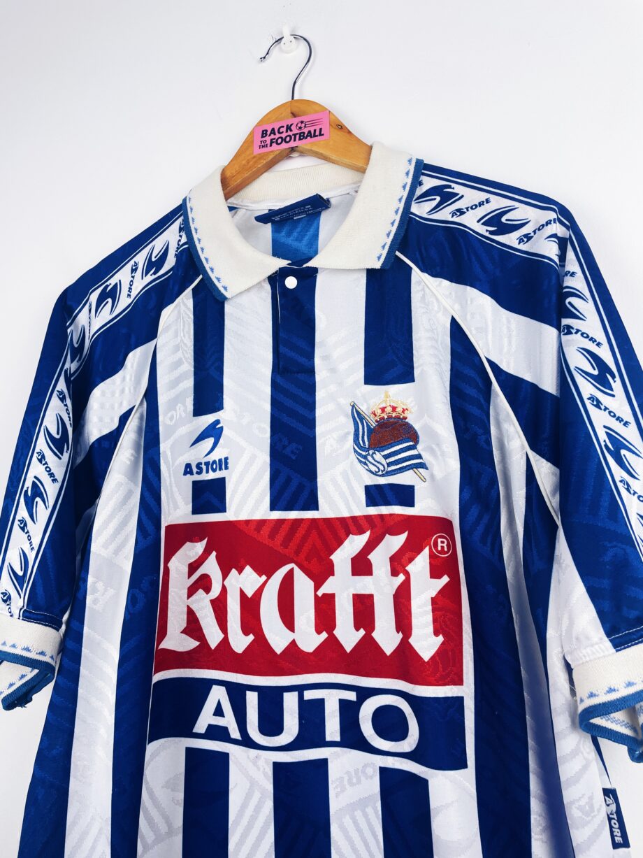 maillot vintage domicile Real Sociedad 1996/1998