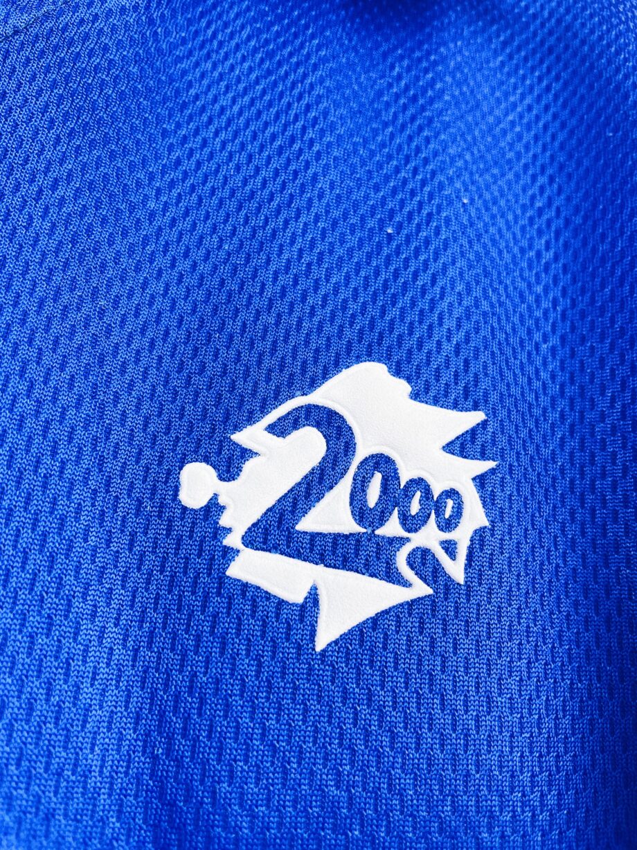 maillot vintage domicile Sampdoria 1999/2000 manches longues préparé (match issue) pour le numéro 2