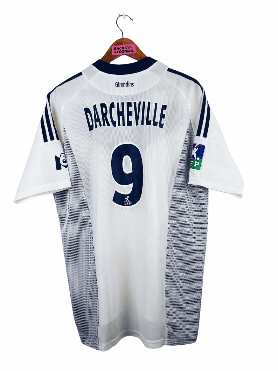 maillot vintage extérieur Girondins de Bordeaux 2002/2003 floqué Darcheville #9