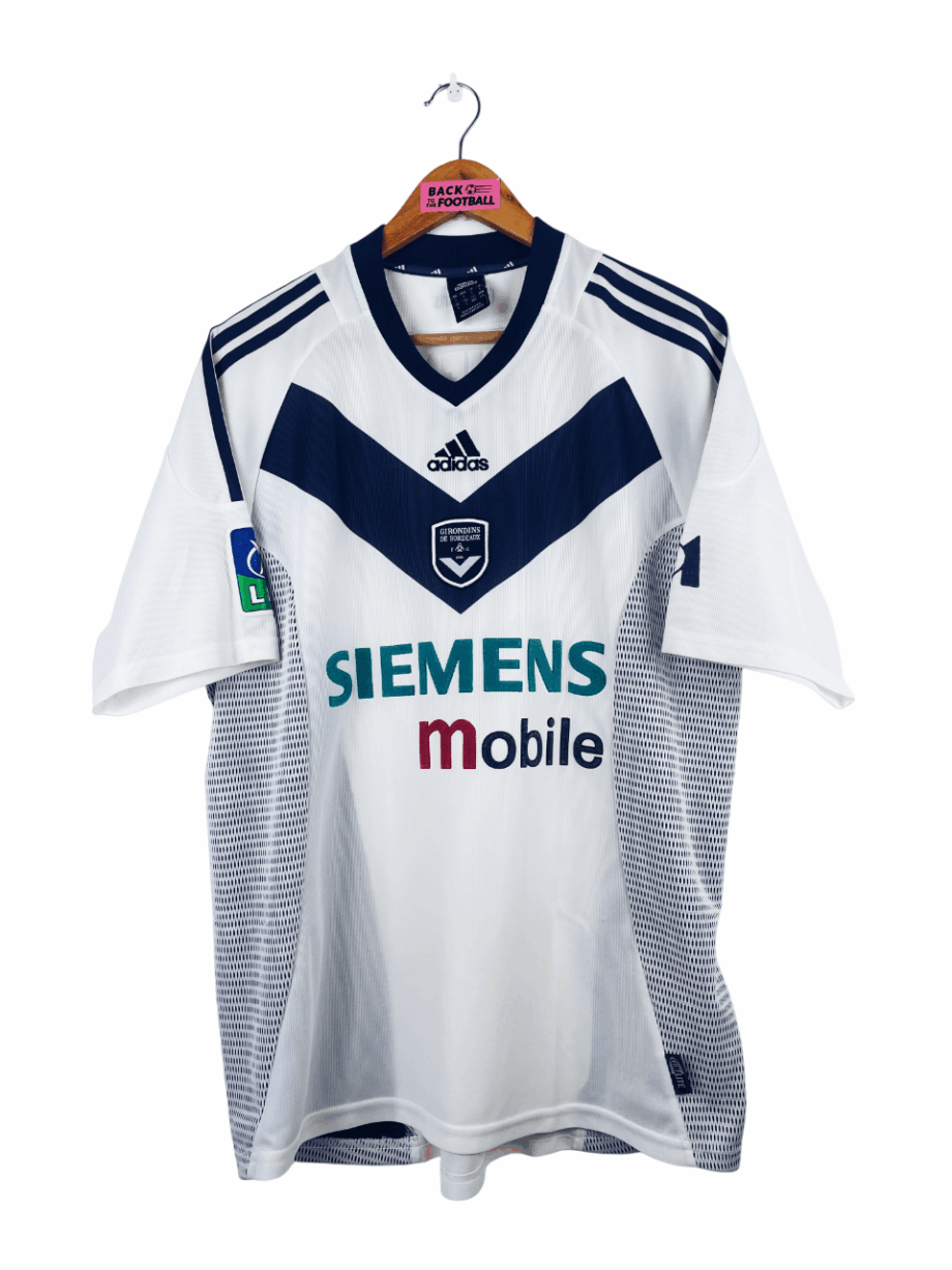 maillot vintage extérieur Girondins de Bordeaux 2002/2003 floqué Darcheville #9