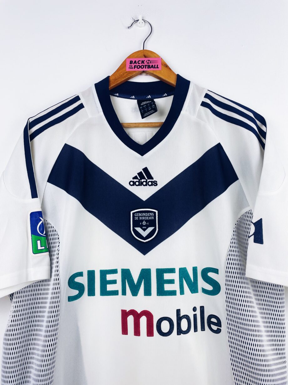 maillot vintage extérieur Girondins de Bordeaux 2002/2003 floqué Darcheville #9