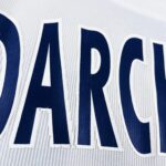 maillot vintage extérieur Girondins de Bordeaux 2002/2003 floqué Darcheville #9