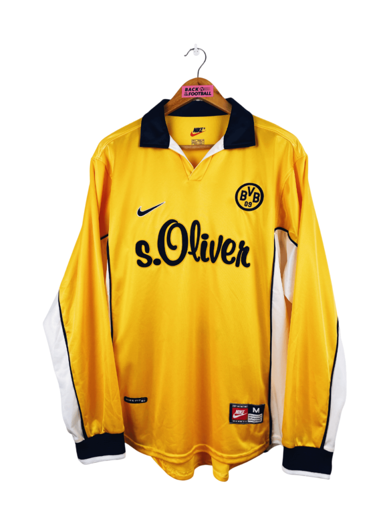 Maillot De Foot Dortmund BVB Retro Domicile 1998/2000 Officiel