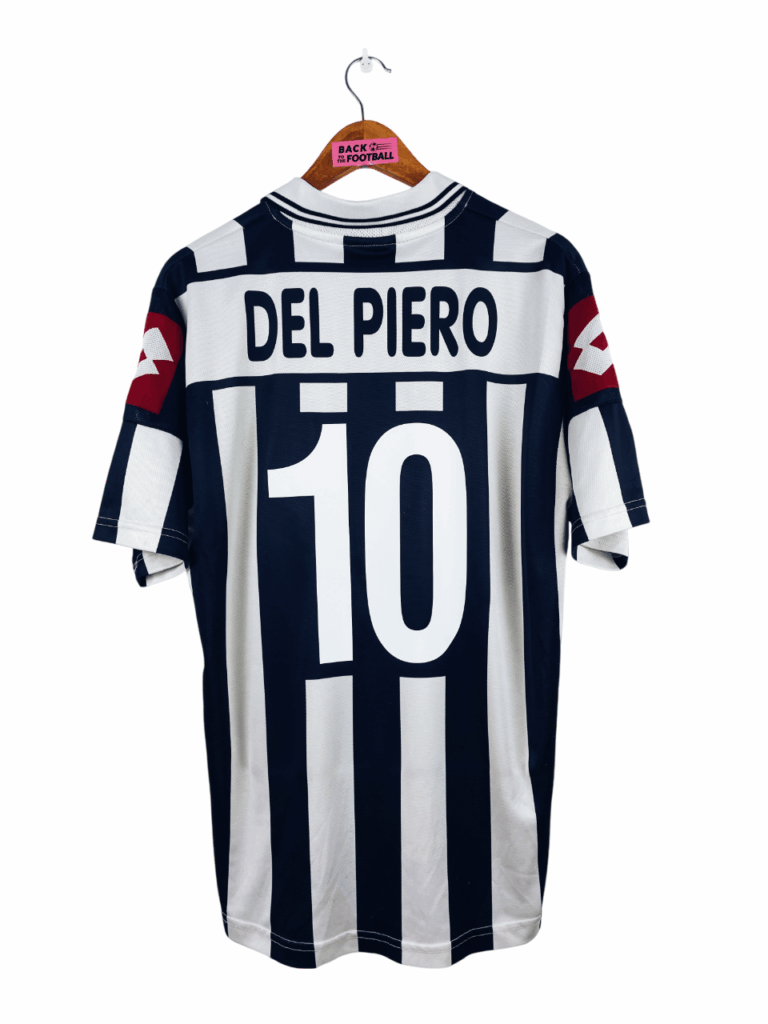 Maillot Domicile Juventus 2001/2002 - Marque Lotto - Taille L - #44 (Moore ?) - Occasion