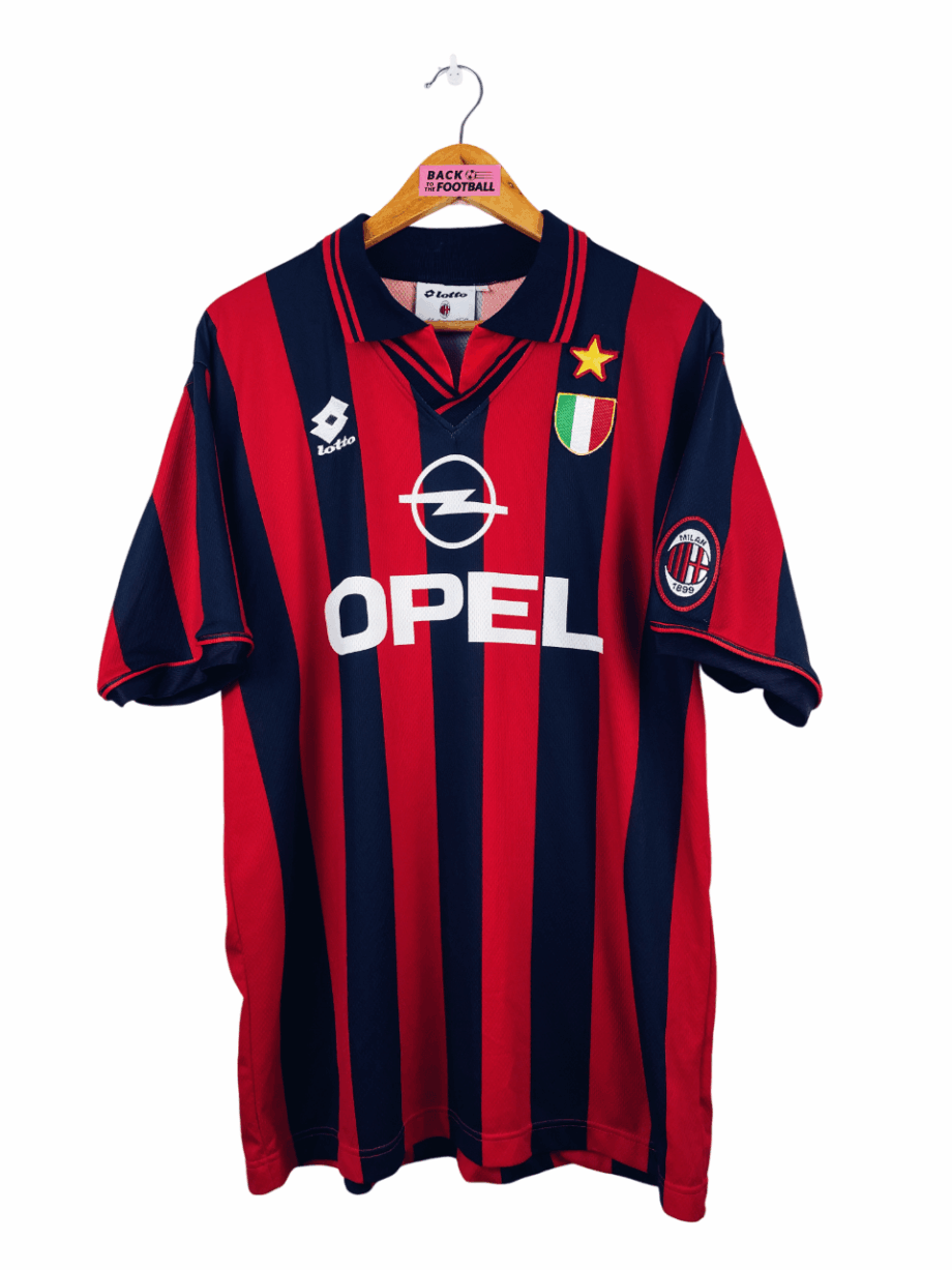 maillot vintage domicile AC Milan 1996/1997
