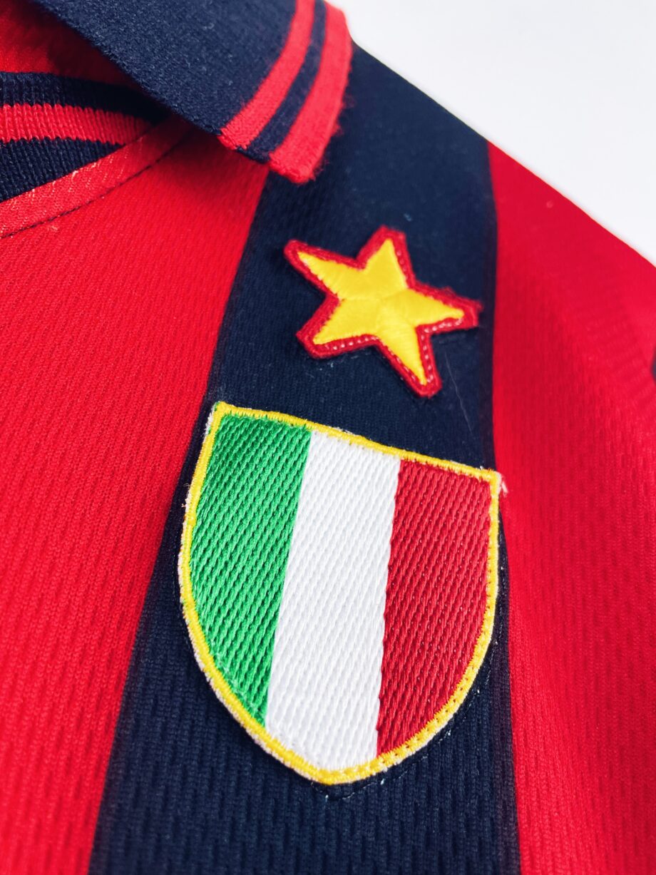 maillot vintage domicile AC Milan 1996/1997