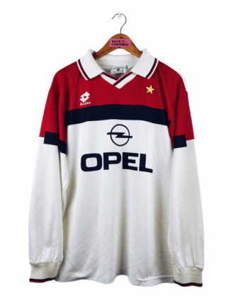 maillot vintage extérieur AC Milan 1994/1995 manches longues