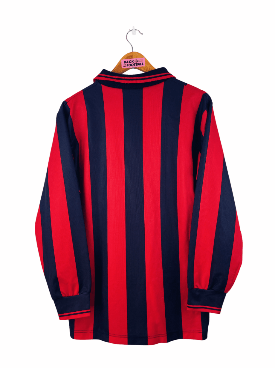 maillot vintage domicile AC Milan 1995/1996 manches longues