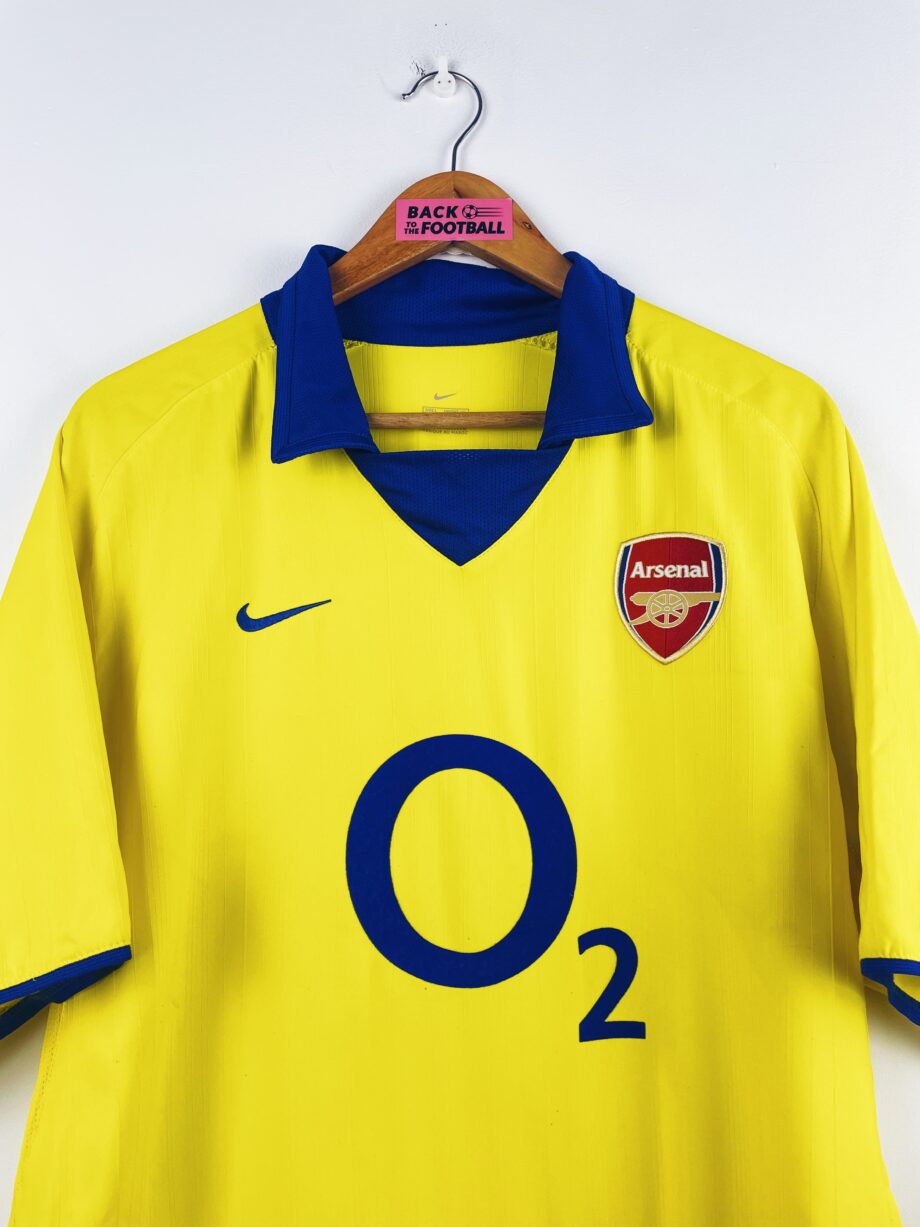 maillot vintage extérieur Arsenal 2003/2005 floqué Henry #14