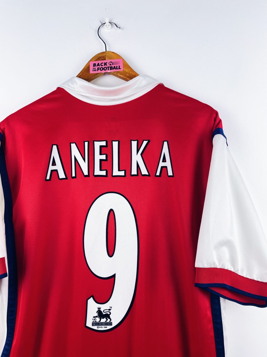 maillot vintage domicile Arsenal 1998/1999 floqué Anelka #9