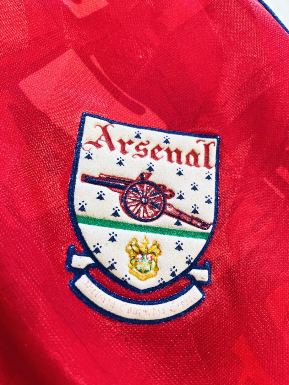 maillot vintage domicile Arsenal 1990/1992