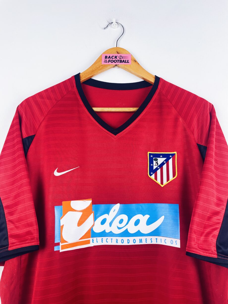 maillot vintage extérieur Atlético Madrid 2001/2002 floqué Torres #9