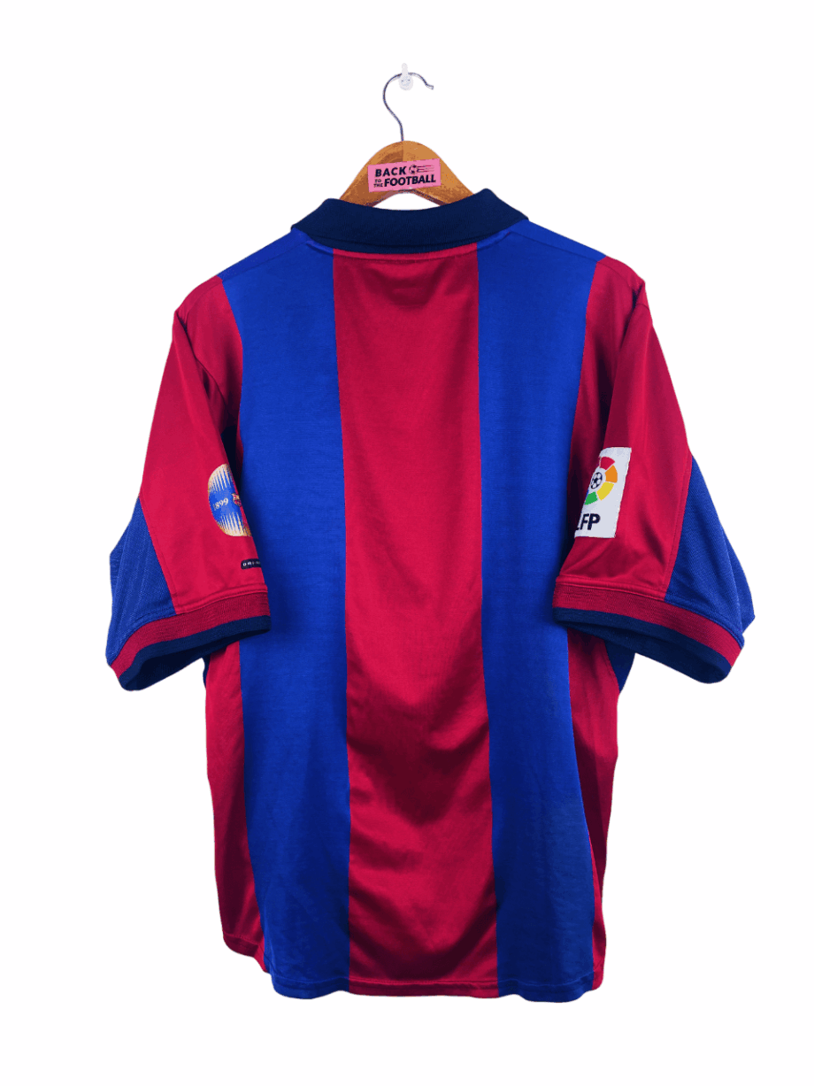 maillot vintage domicile FC Barcelone 2000/2001