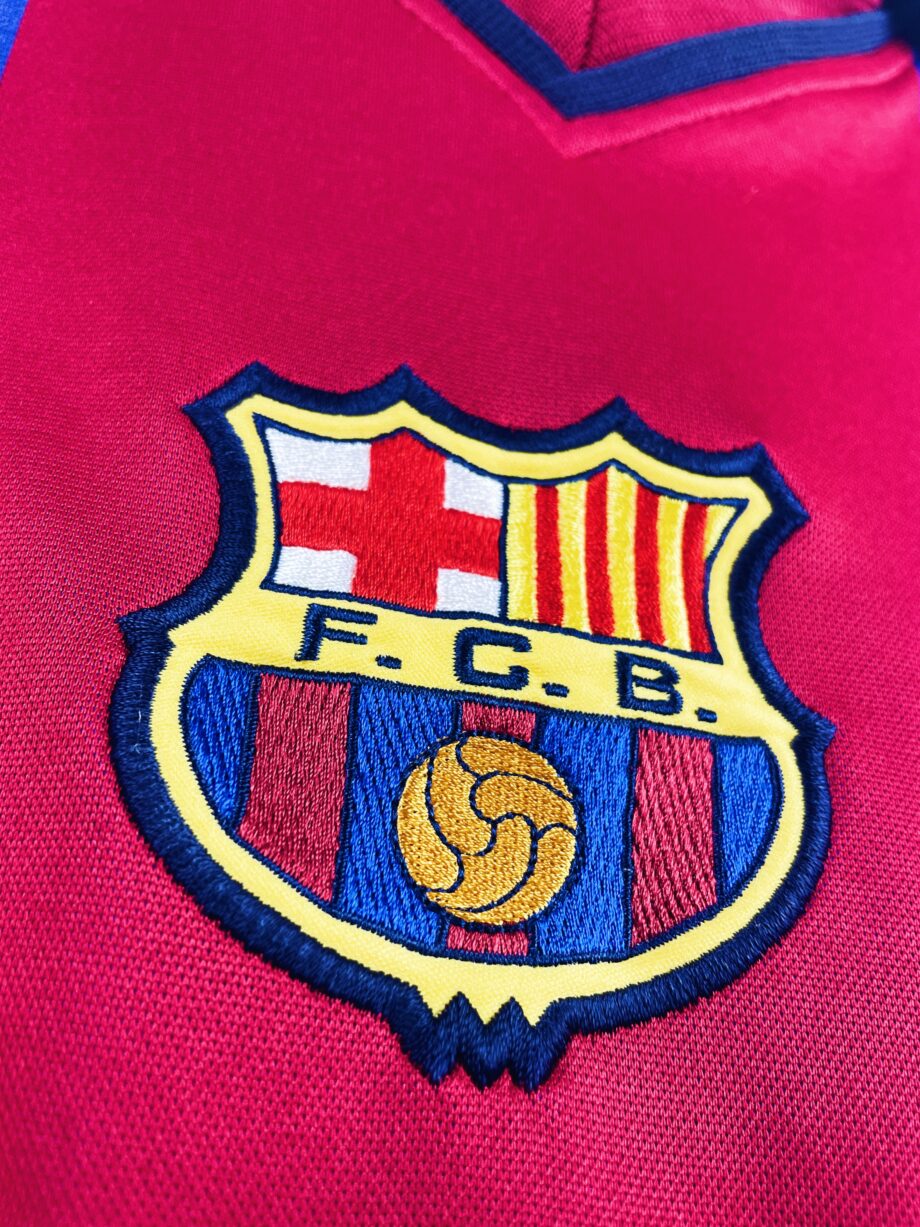 maillot vintage domicile FC Barcelone 2000/2001