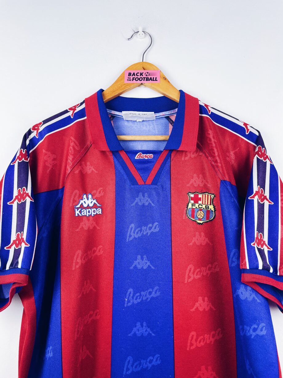 maillot vintage domicile FC Barcelone 1995/1997