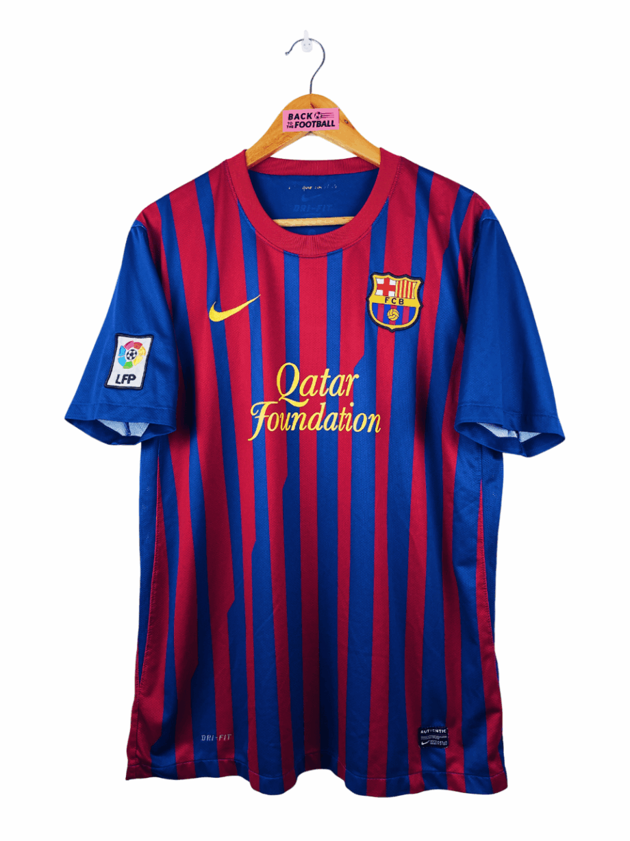 maillot vintage domicile Barcelone 2011/2012 floqué Xavi #6