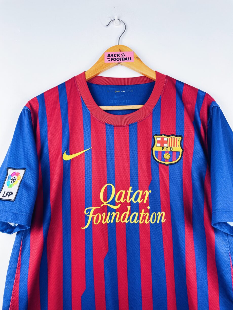 maillot vintage domicile Barcelone 2011/2012 floqué Xavi #6