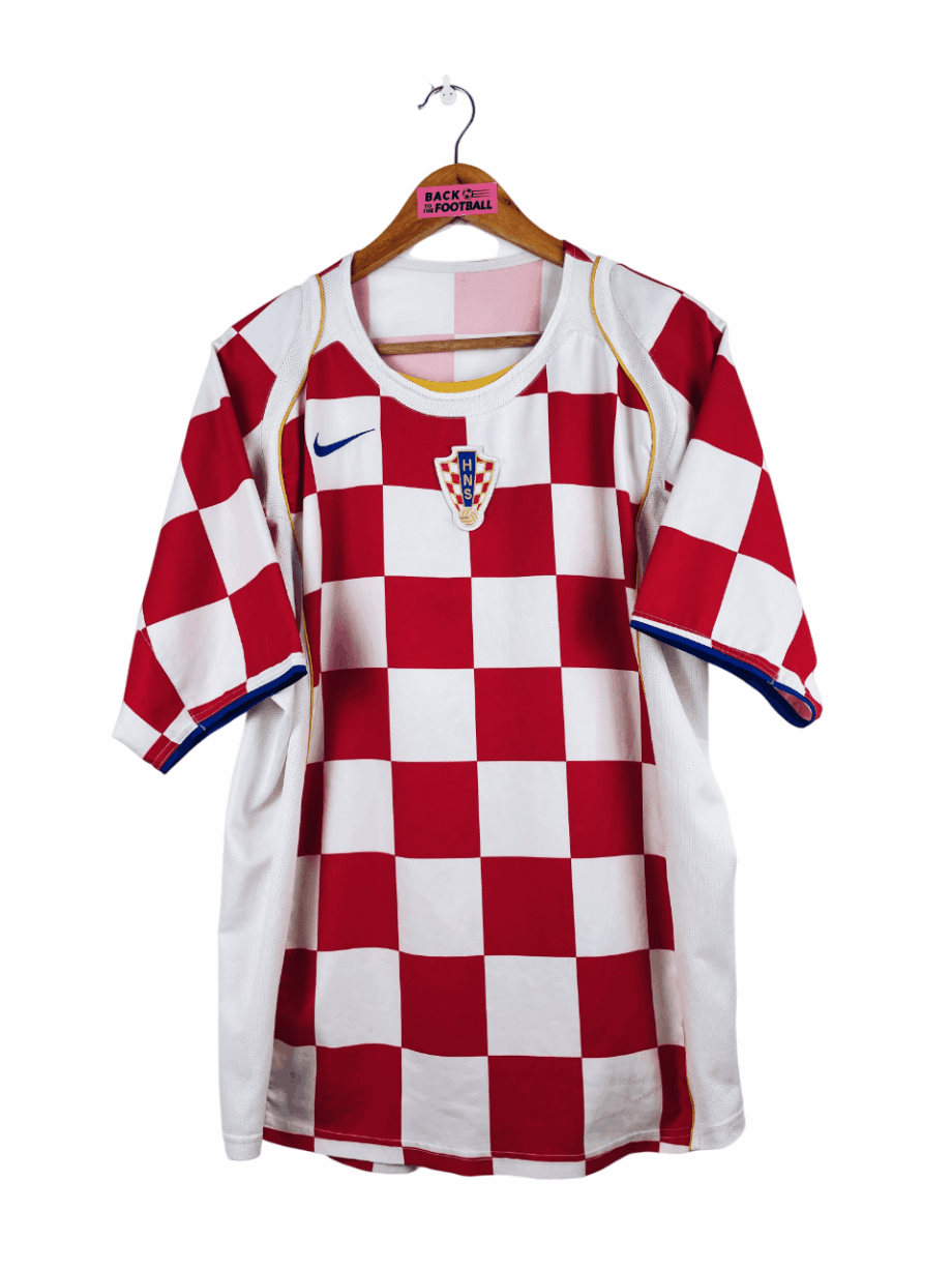 maillot vintage domicile Croatie 2004