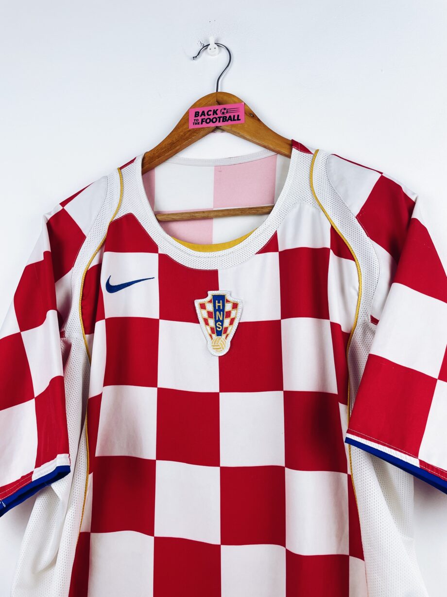 maillot vintage domicile Croatie 2004