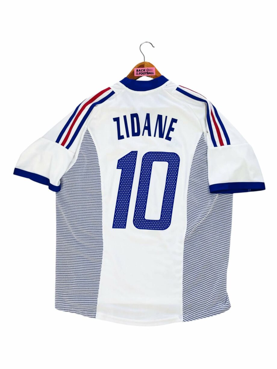 maillot vintage extérieur équipe de France 2002 floqué Zidane #10