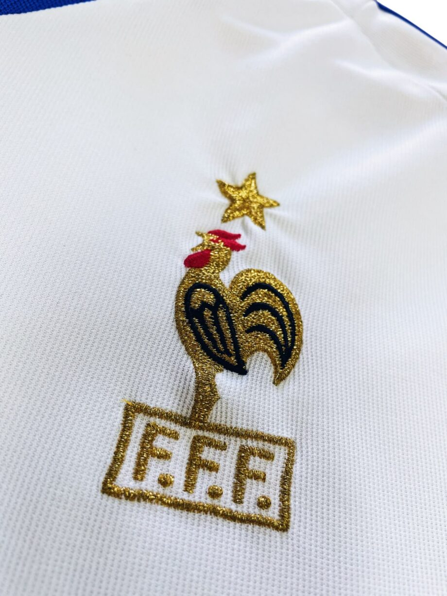 maillot vintage extérieur équipe de France 2002 floqué Zidane #10