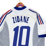 Maillot Extérieur (away) De L'équipe De France De Football 2000-2002 - Taille L - Adidas