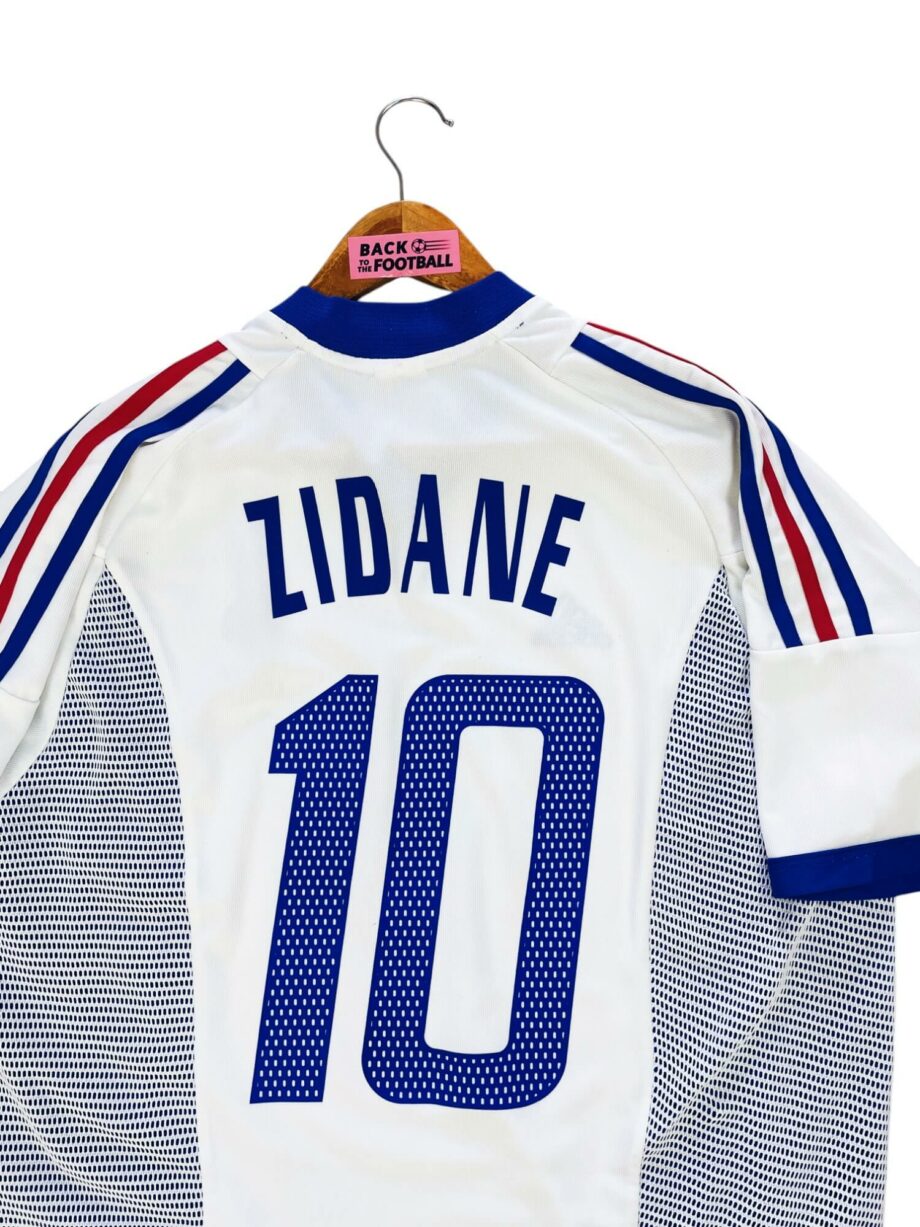 maillot vintage extérieur équipe de France 2002 floqué Zidane #10