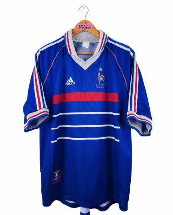 maillot vintage domicile équipe de France 1998