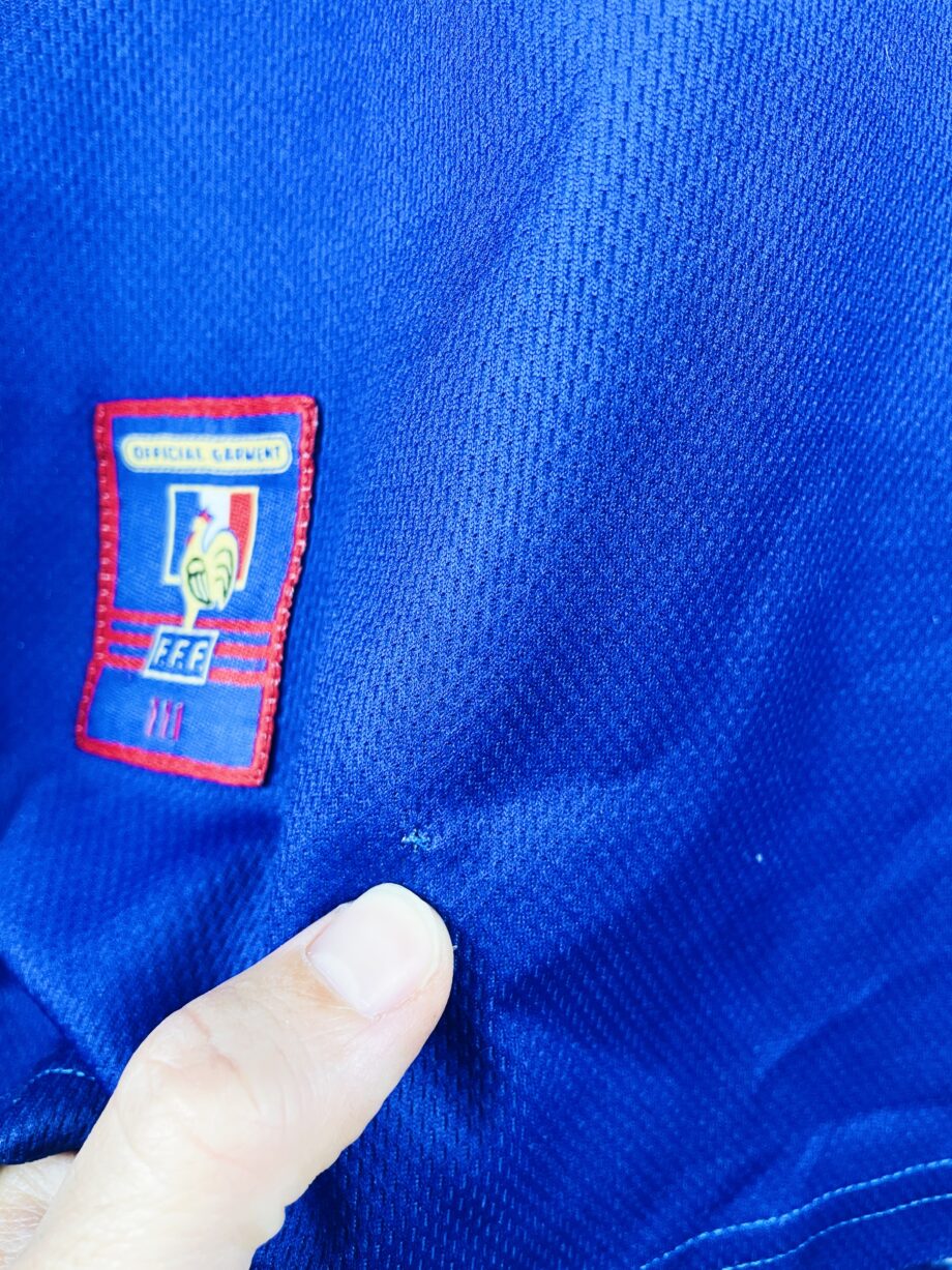 maillot vintage domicile équipe de France 1998