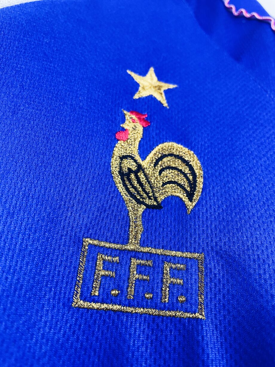 maillot vintage domicile équipe de France 1998