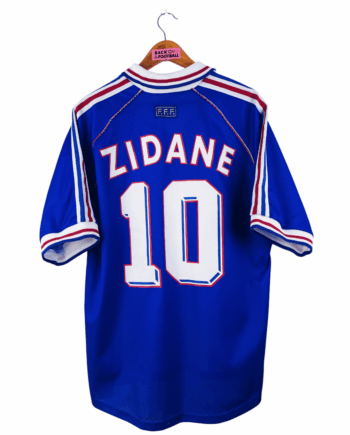 maillot vintage domicile équipe de France 1998 floqué Zidane #10