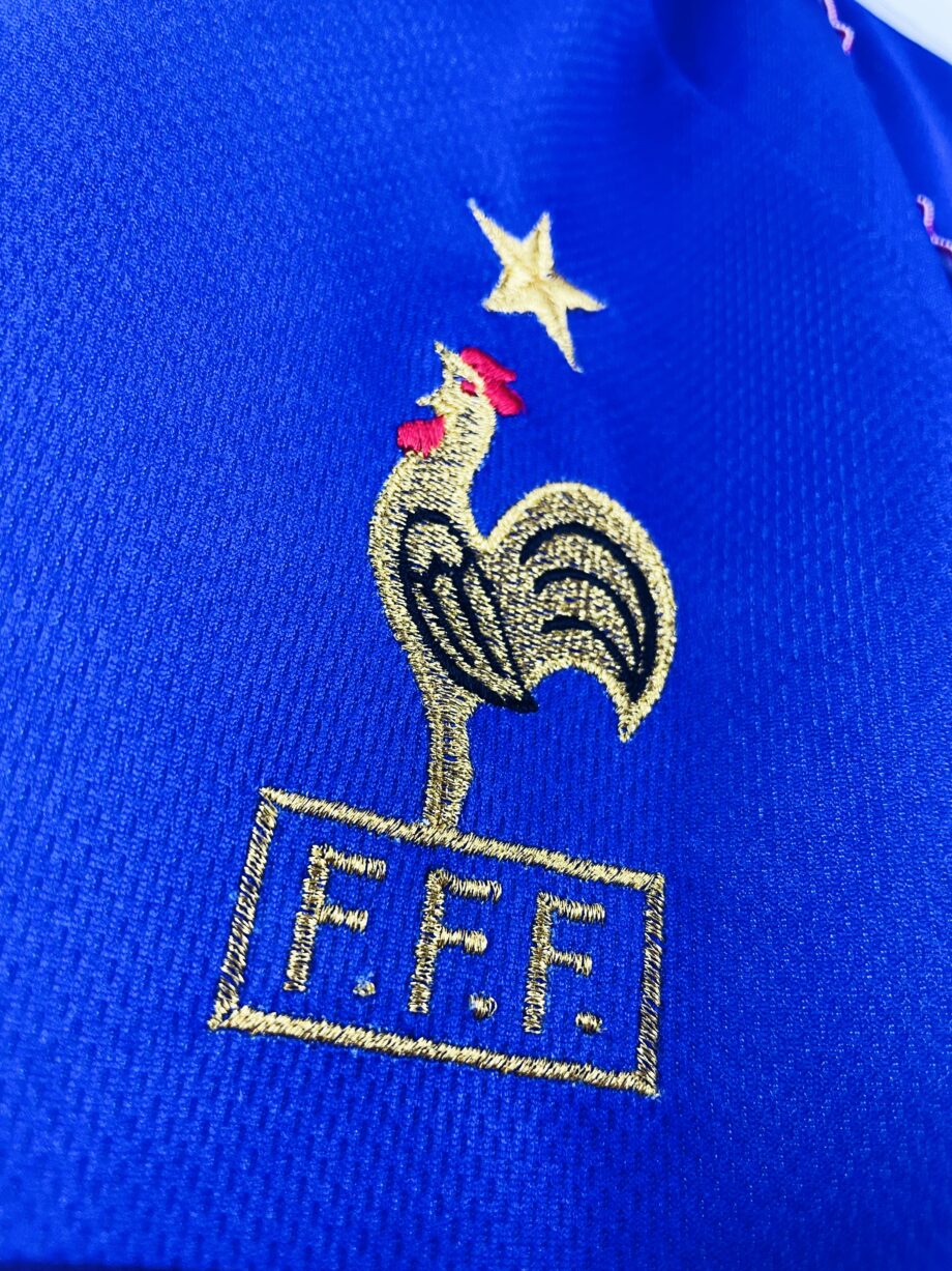 maillot vintage domicile équipe de France 1998 floqué Zidane #10