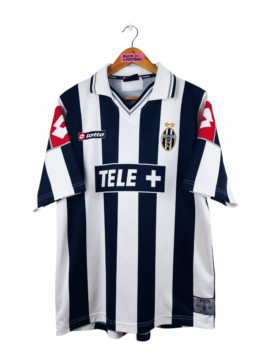 maillot vintage domicile Juventus 2000/2001 floqué Zidane #21