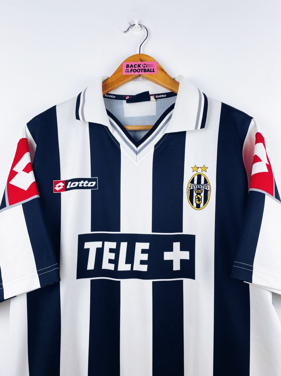 maillot vintage domicile Juventus 2000/2001 floqué Zidane #21