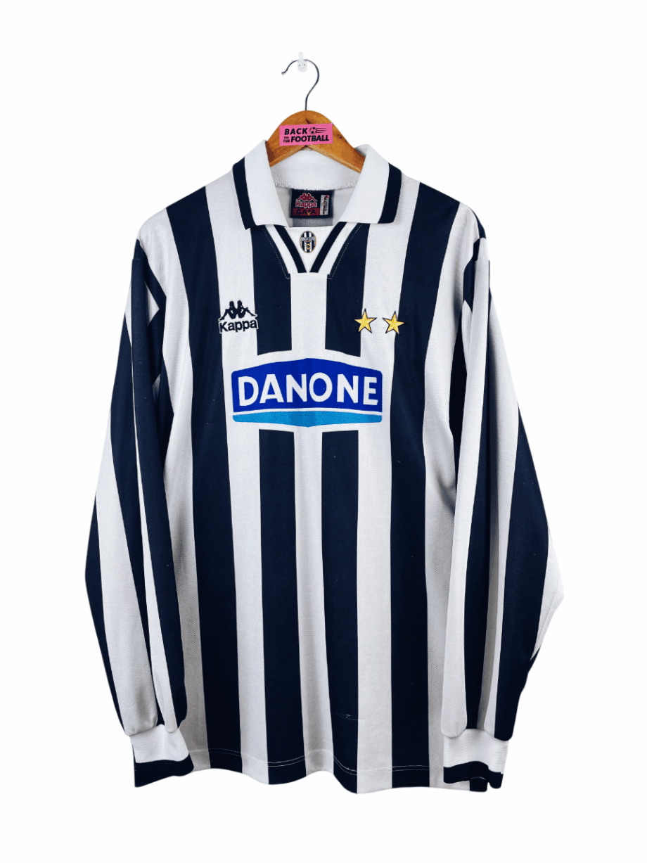 maillot vintage domicile Juventus 1994/1995 manches longues