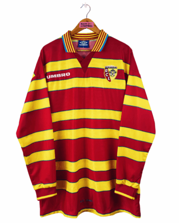 maillot vintage domicile RC Lens 1996/1997 manches longues stock pro (player issue)