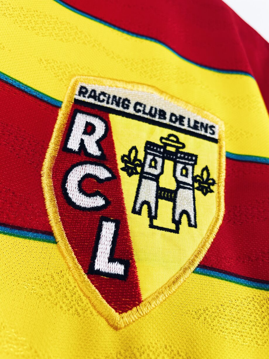 maillot vintage domicile RC Lens 1996/1997 manches longues stock pro (player issue)