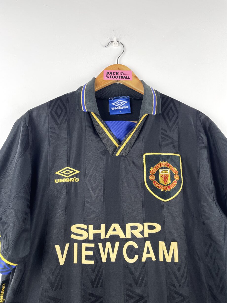 maillot vintage extérieur Manchester United 1993/1995 floqué Cantona #7