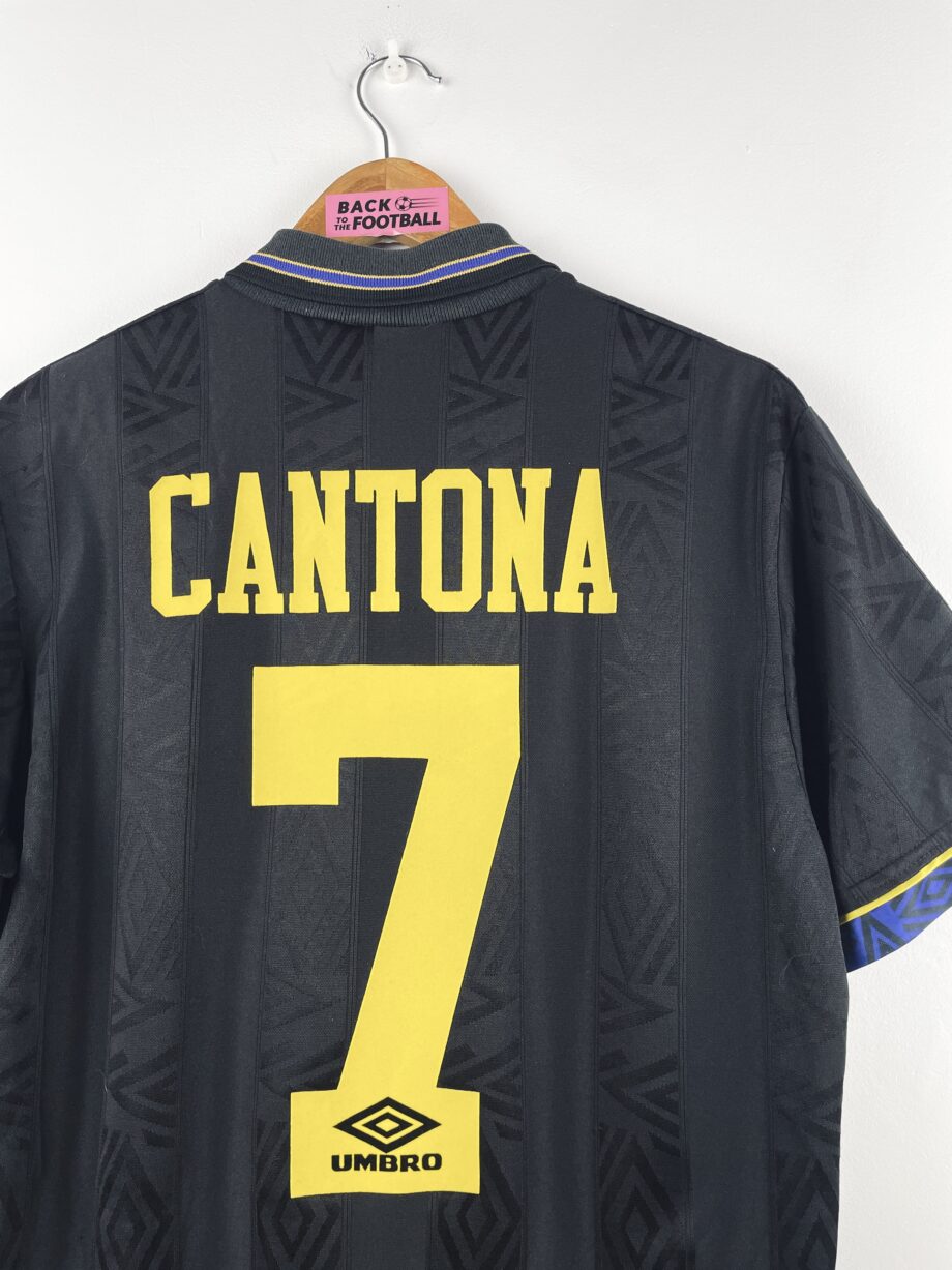 maillot vintage extérieur Manchester United 1993/1995 floqué Cantona #7