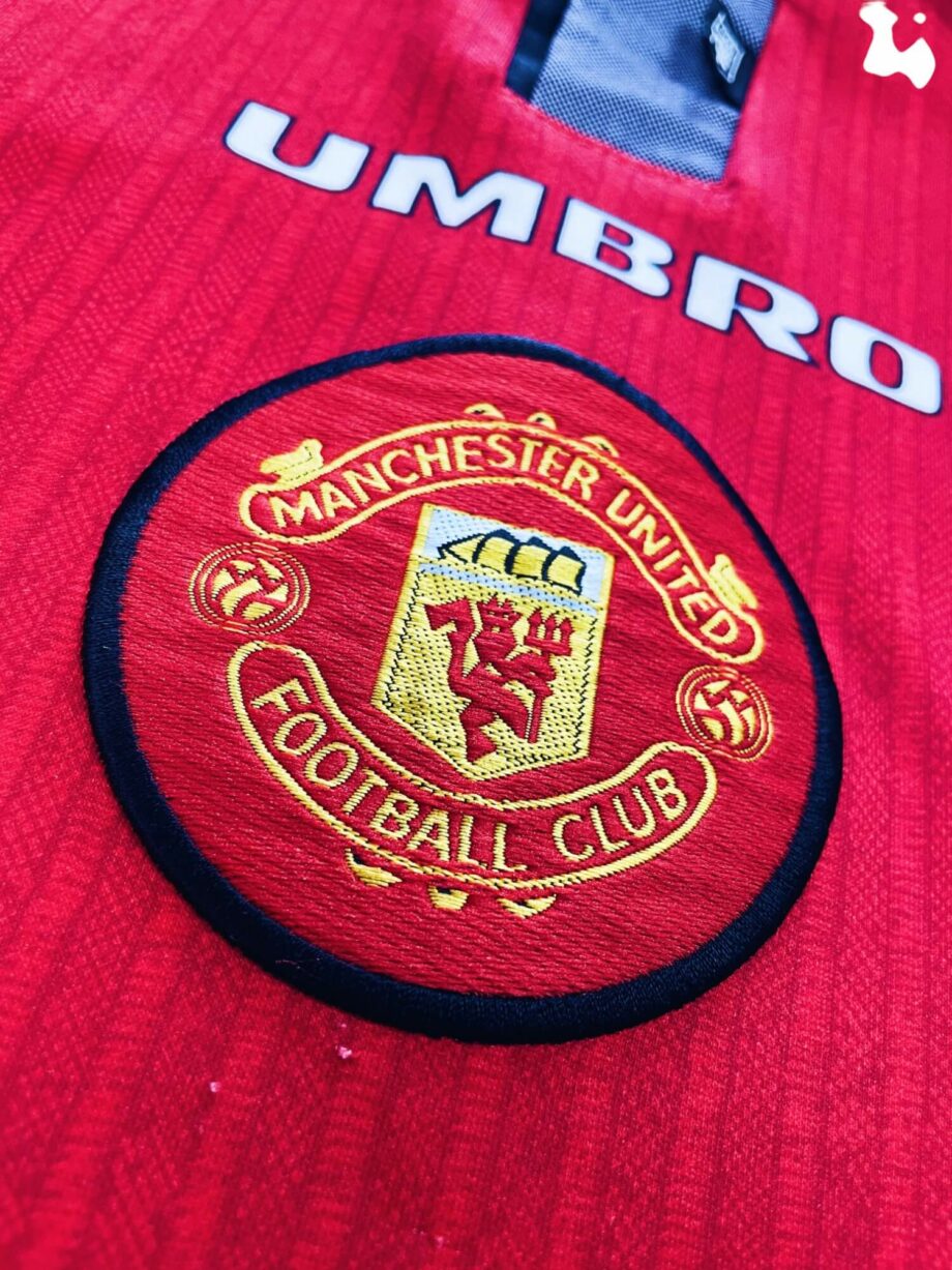 maillot vintage domicile Manchester United 1996/1998 floqué Beckham #10