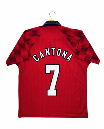 maillot vintage domicile Manchester United 1996/1998 floqué Cantona #7